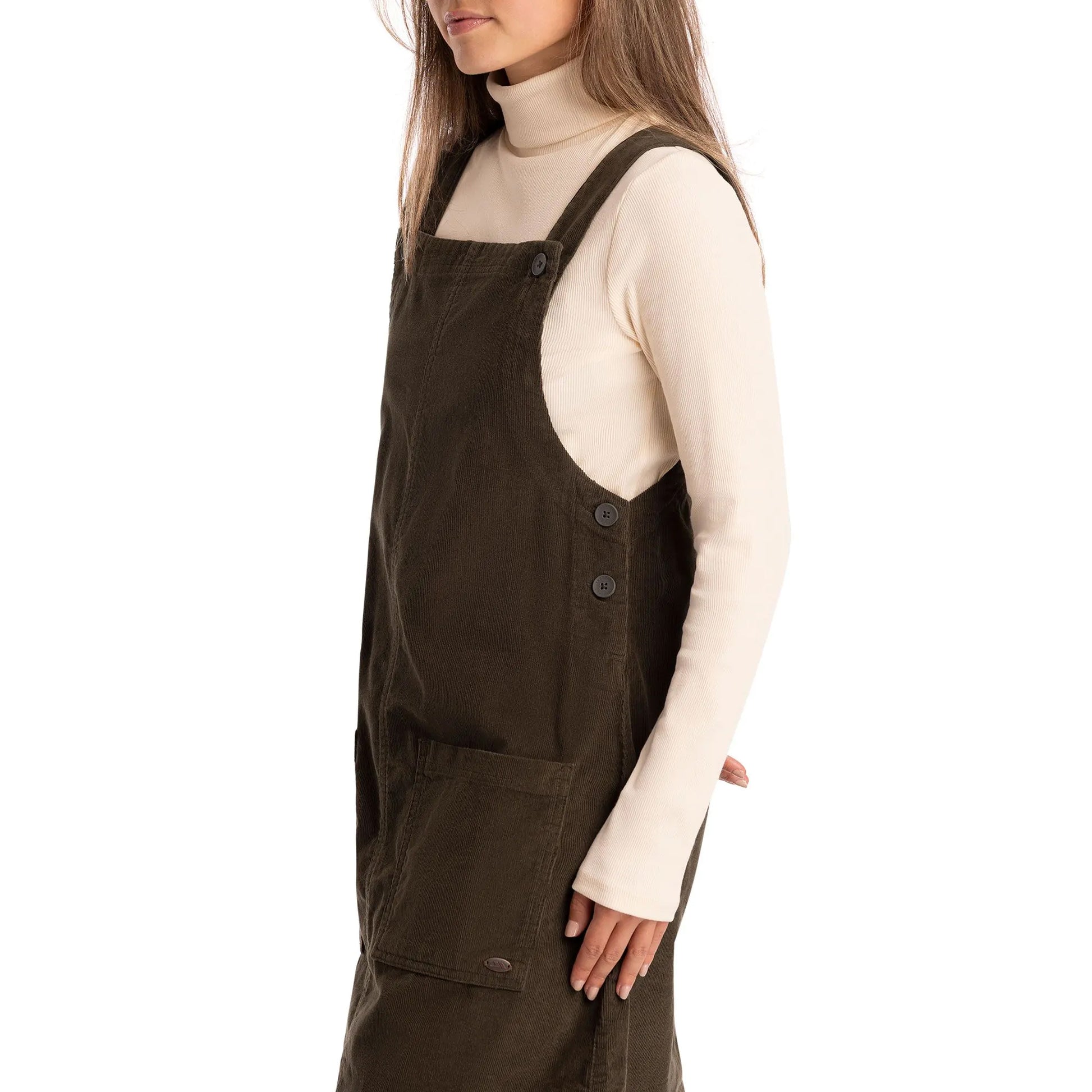 Dark Vine - Pack Shot - Trespass Womens-Ladies Twirl Casual Dress