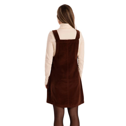 Chestnut - Lifestyle - Trespass Womens-Ladies Twirl Casual Dress