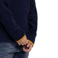 Navy - Side - Trespass Boys Etto Airtrap Microfleece