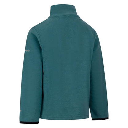 Light Teal - Back - Trespass Boys Etto Airtrap Microfleece