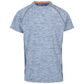 Smokey Blue Marl - Front - Trespass Mens Cooper Active T-Shirt