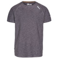 Dark Grey Marl - Front - Trespass Mens Cooper Active T-Shirt