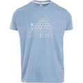 Denim Blue Marl - Front - Trespass Mens Buzzinley T-Shirt
