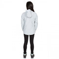 Grey Marl - Close up - Trespass Womens-Ladies Virtual Waterproof Jacket