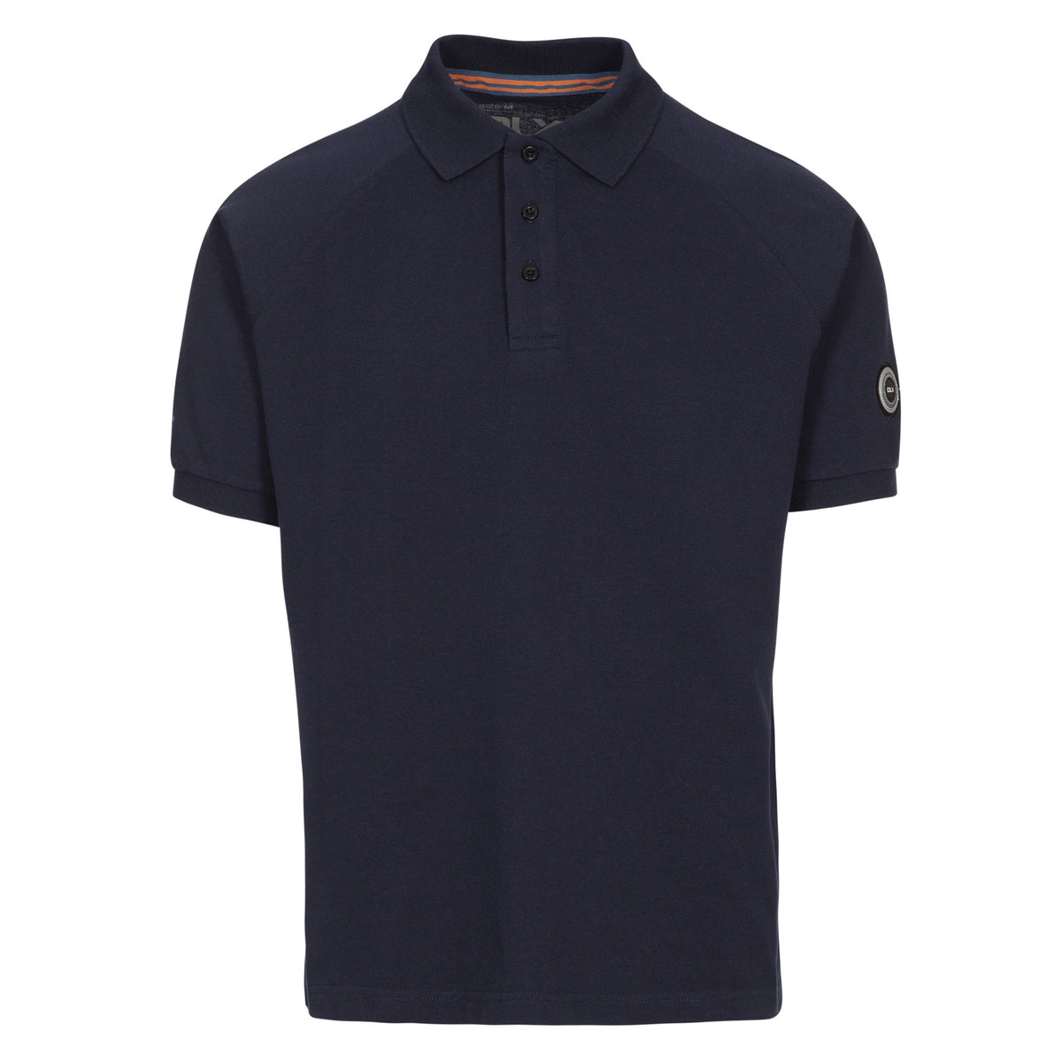 Navy - Front - Trespass Mens Sanderson Polo Shirt