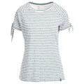 Teal Mist Stripe - Front - Trespass Womens-Ladies Penelope T-Shirt