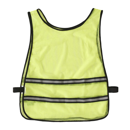 Hi Vis Yellow - Back - Trespass Visible Hi-Visibility Bib