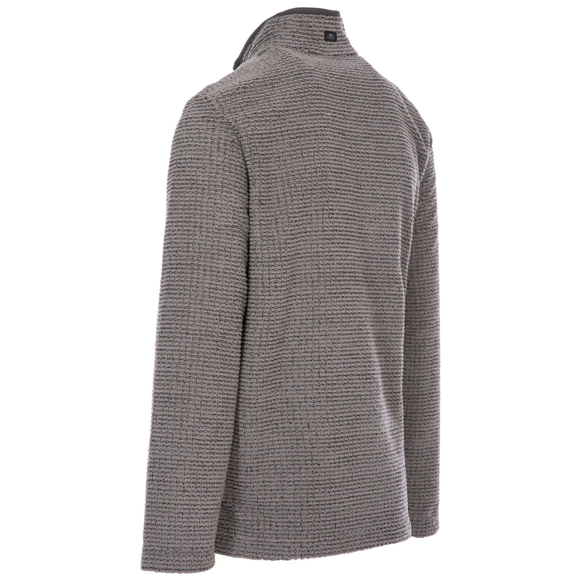 Storm Grey - Lifestyle - Trespass Mens Nillsee Fleece Top