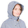 Navy Stripe - Lifestyle - Trespass Womens-Ladies Offshore Waterproof Jacket