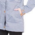 Navy Stripe - Pack Shot - Trespass Womens-Ladies Offshore Waterproof Jacket