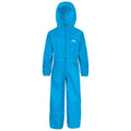 Blue - Front - Trespass Childrens-Kids Button Rain Suit