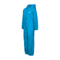 Blue - Side - Trespass Childrens-Kids Button Rain Suit