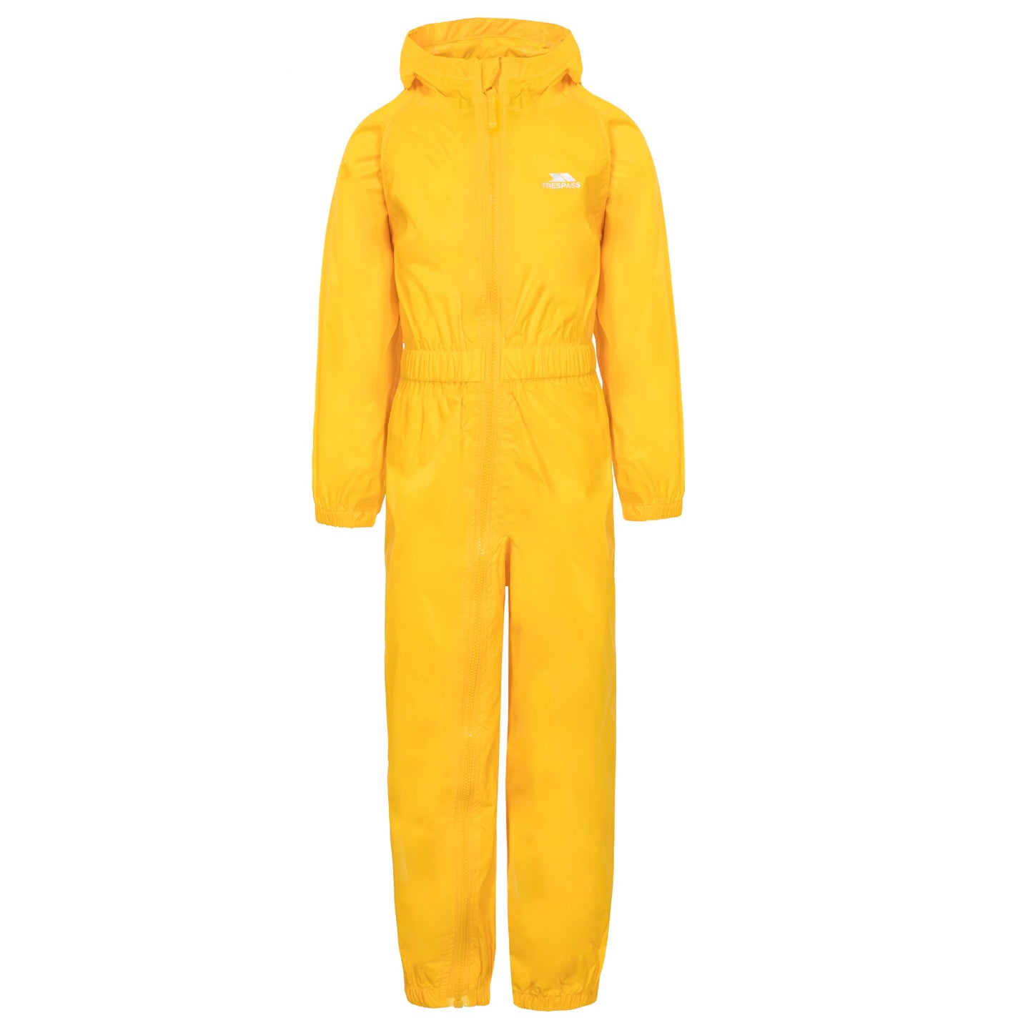 Sunshine - Front - Trespass Childrens-Kids Button Rain Suit