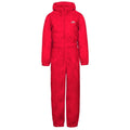 Red - Front - Trespass Childrens-Kids Button Rain Suit