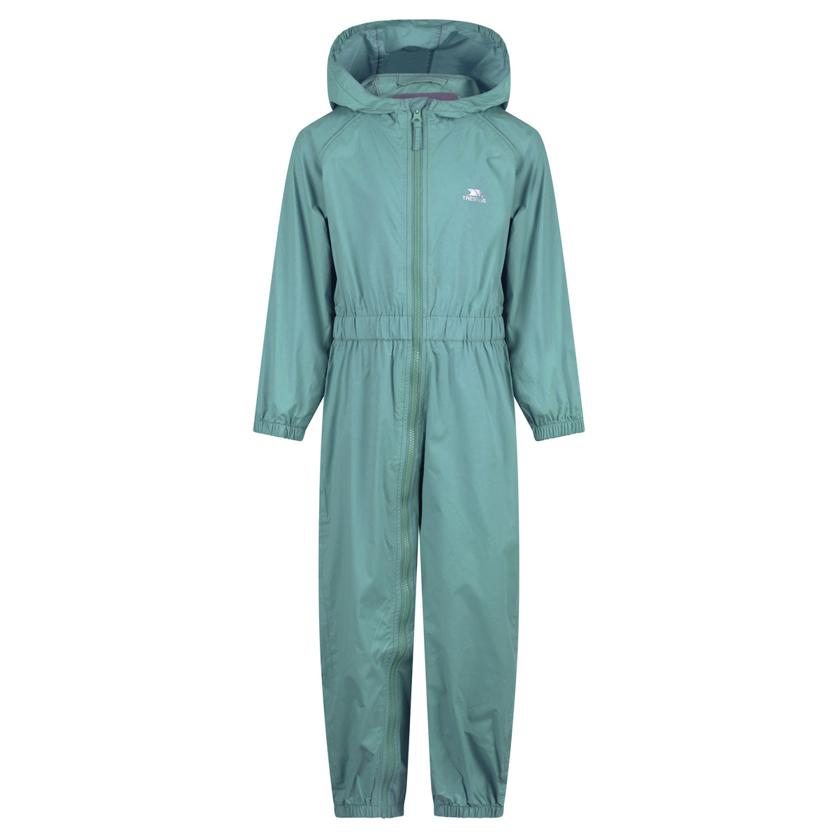 Greensea - Front - Trespass Babies Button Rain Suit
