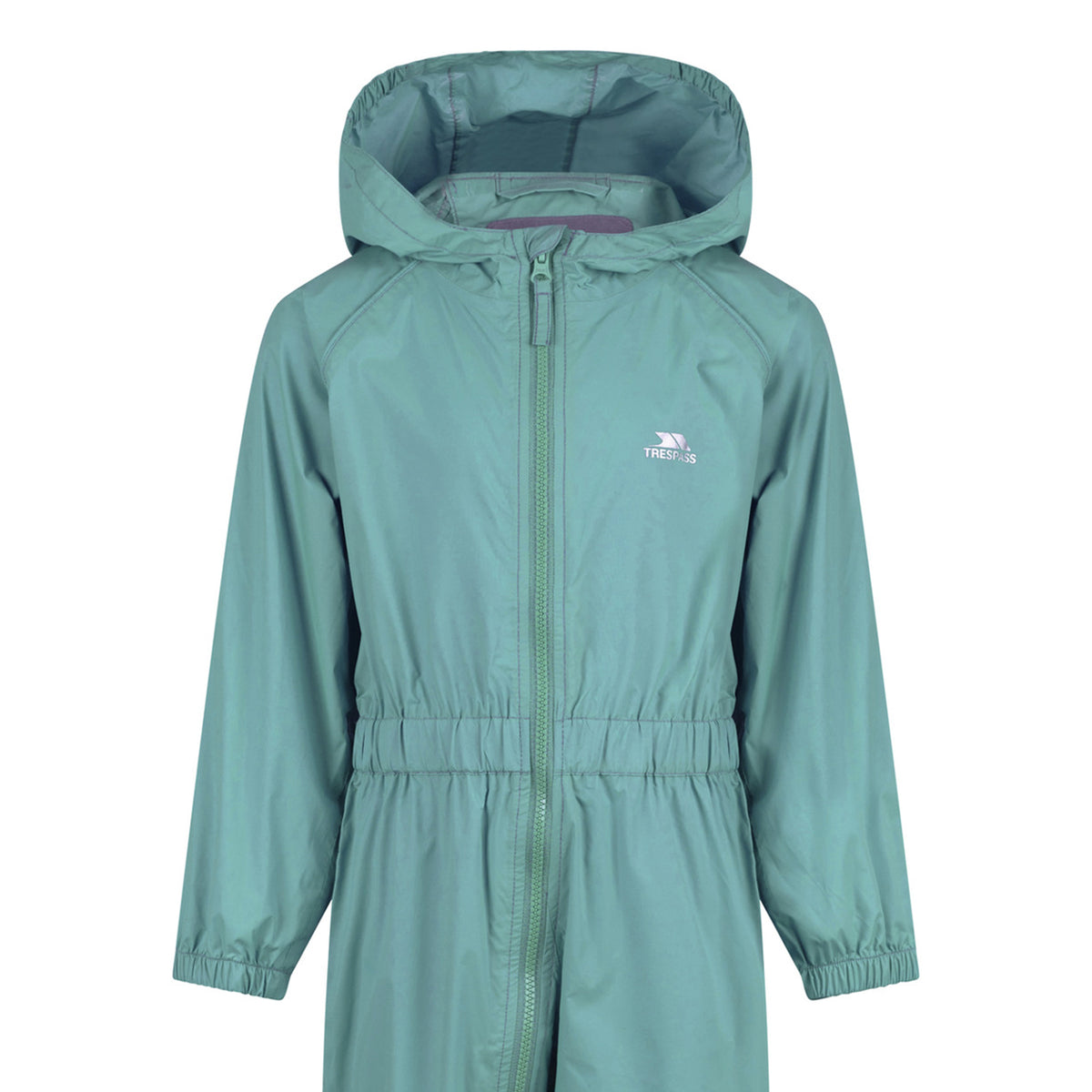 Greensea - Side - Trespass Babies Button Rain Suit