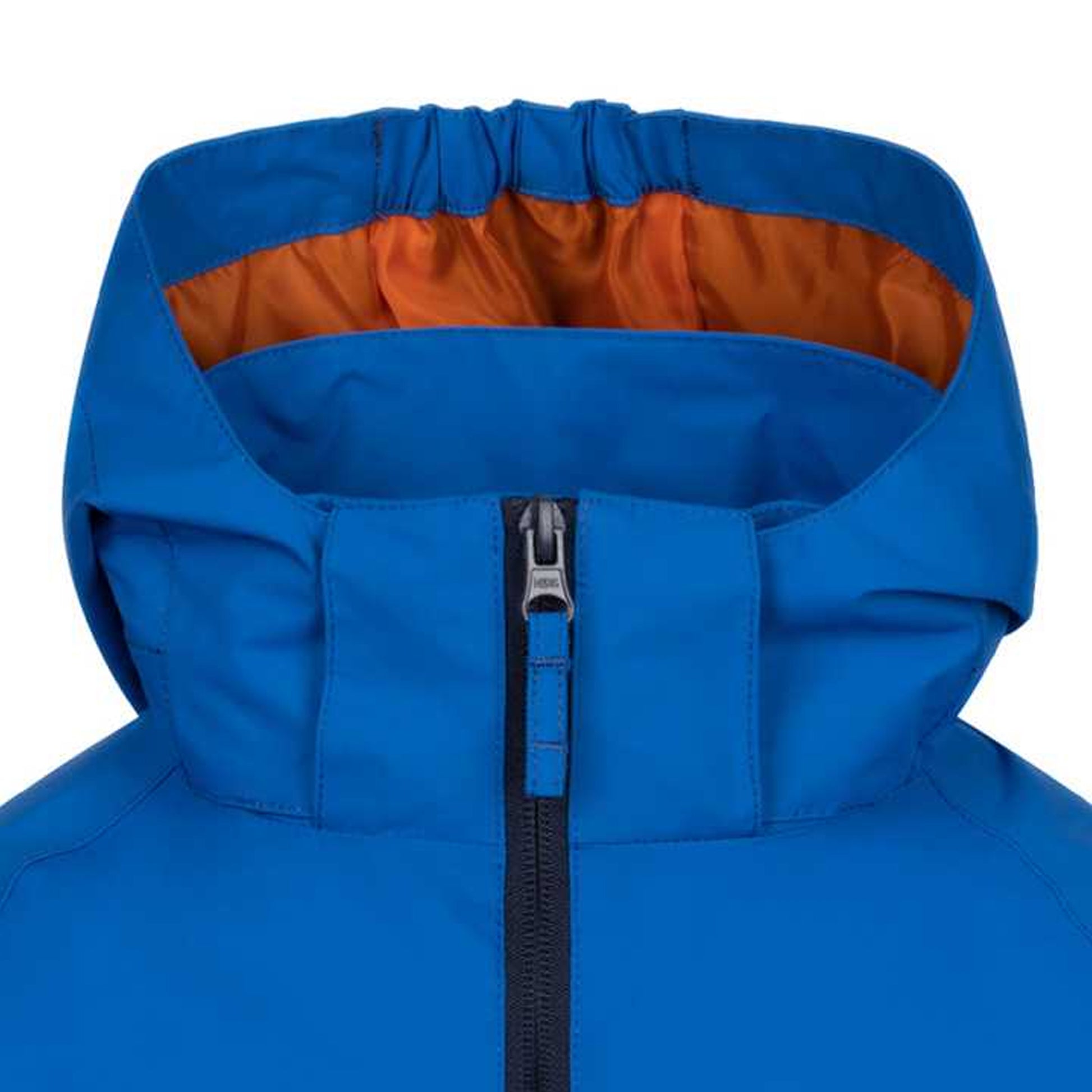 Blue - Side - Trespass Childrens Boys Dexterous Waterproof Rain Jacket