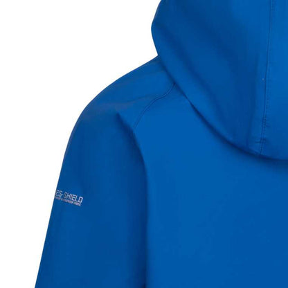 Blue - Pack Shot - Trespass Childrens Boys Dexterous Waterproof Rain Jacket