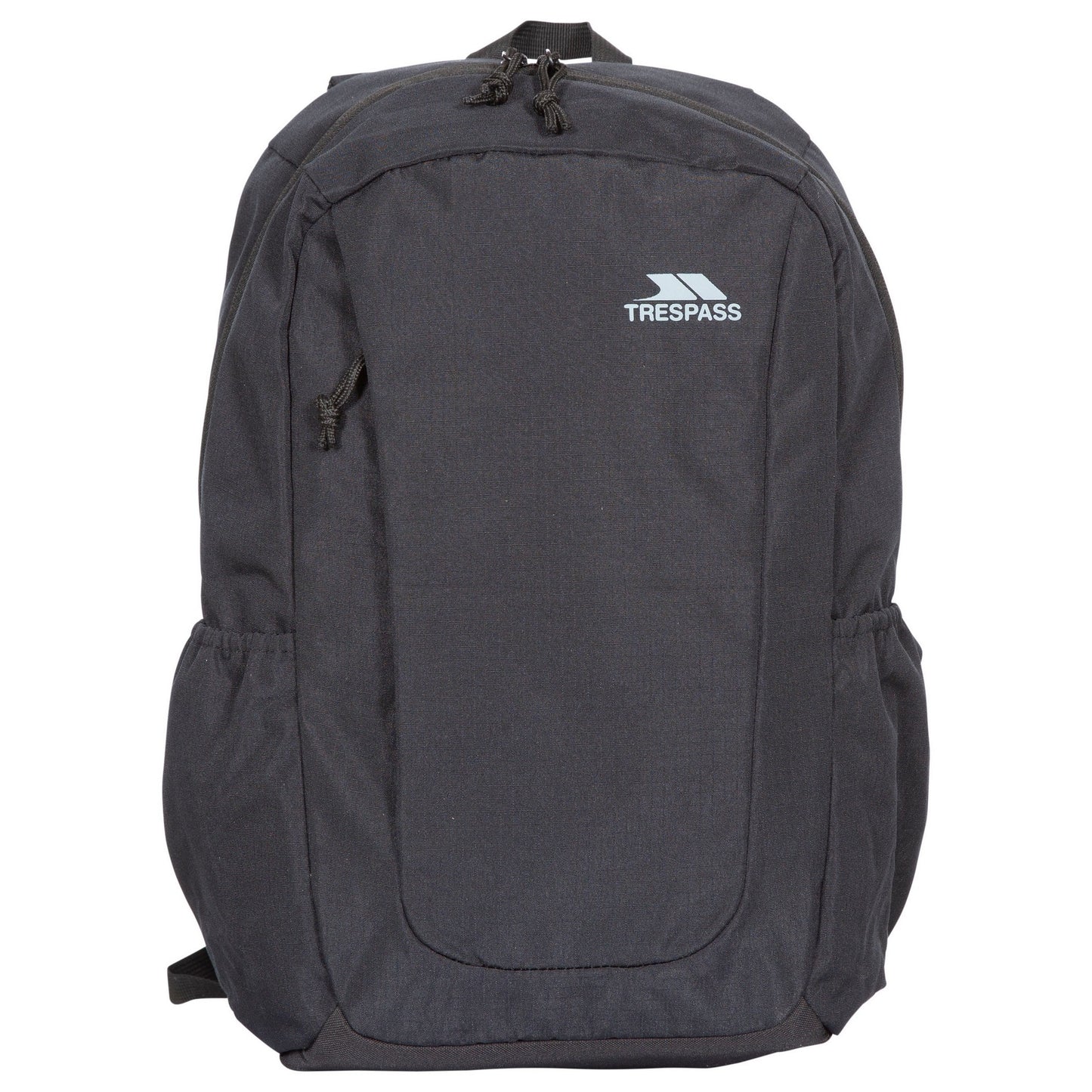 Black - Front - Trespass Alder 25L Rucksack