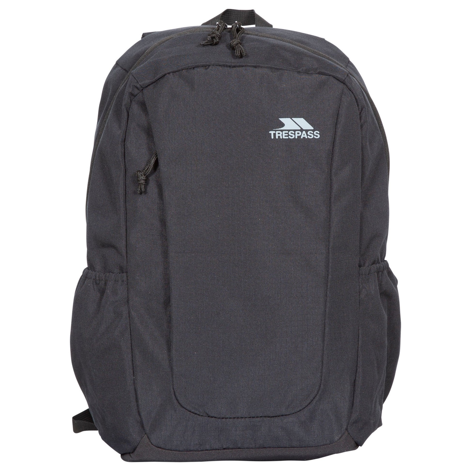 Black - Front - Trespass Alder 25L Rucksack