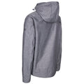 Grey Texture - Side - Trespass Mens Carter Waterproof Softshell Jacket
