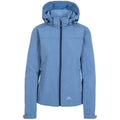 Denim Blue Marl - Front - Trespass Womens-Ladies Leah Waterproof Softshell Jacket