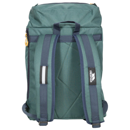 Green - Back - Trespass Ochil 20L Rucksack