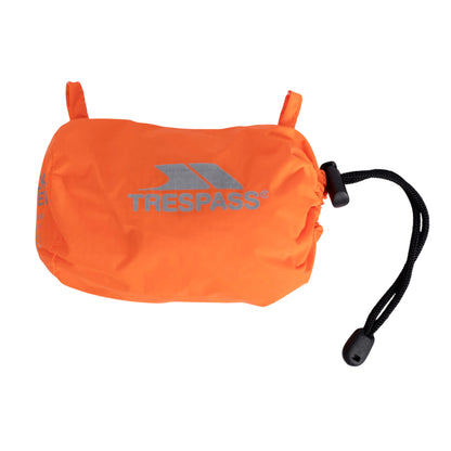 Fluorescent Orange - Side - Trespass Rain Waterproof Rucksack-Backpack Cover