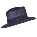 Navy - Side - Trespass Unisex Adult Classified Panama Hat