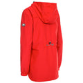 Hibiscus Red - Back - Trespass Womens-Ladies Flourish Waterproof Jacket