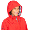 Hibiscus Red - Pack Shot - Trespass Womens-Ladies Flourish Waterproof Jacket