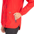Hibiscus Red - Close up - Trespass Womens-Ladies Flourish Waterproof Jacket