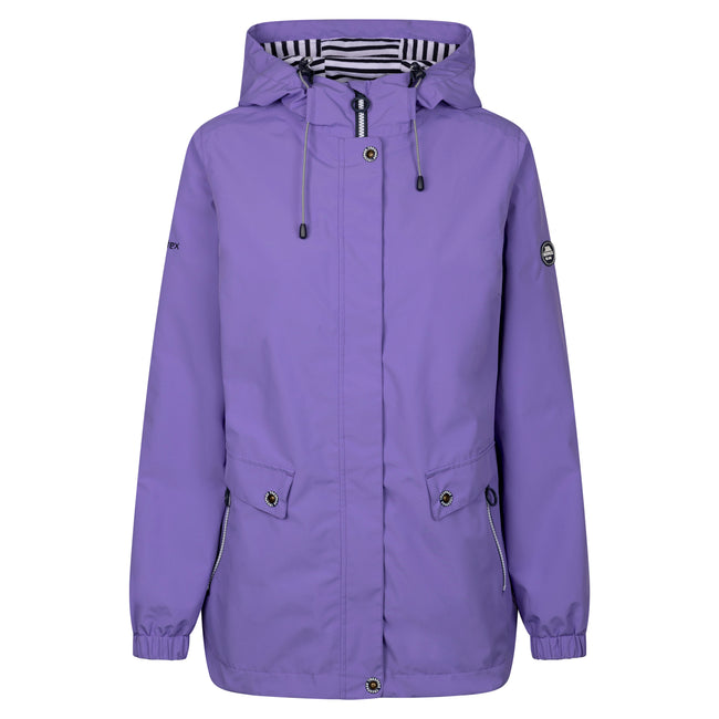 Wisteria - Front - Trespass Womens-Ladies Flourish Waterproof Jacket