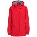 Red - Front - Trespass Womens-Ladies Flourish Waterproof Jacket