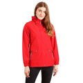 Red - Side - Trespass Womens-Ladies Flourish Waterproof Jacket