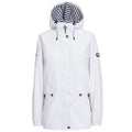 White - Front - Trespass Womens-Ladies Flourish Waterproof Jacket