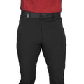 Black - Side - Trespass Mens Hartley Trousers