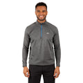 Dark Grey Marl - Side - Trespass Mens Goodwin Active Top