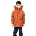 Rust - Side - Trespass Childrens-Kids Upbeat Parka