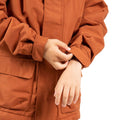 Rust - Close up - Trespass Childrens-Kids Upbeat Parka