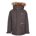 Dark Grey - Front - Trespass Childrens-Kids Upbeat Parka