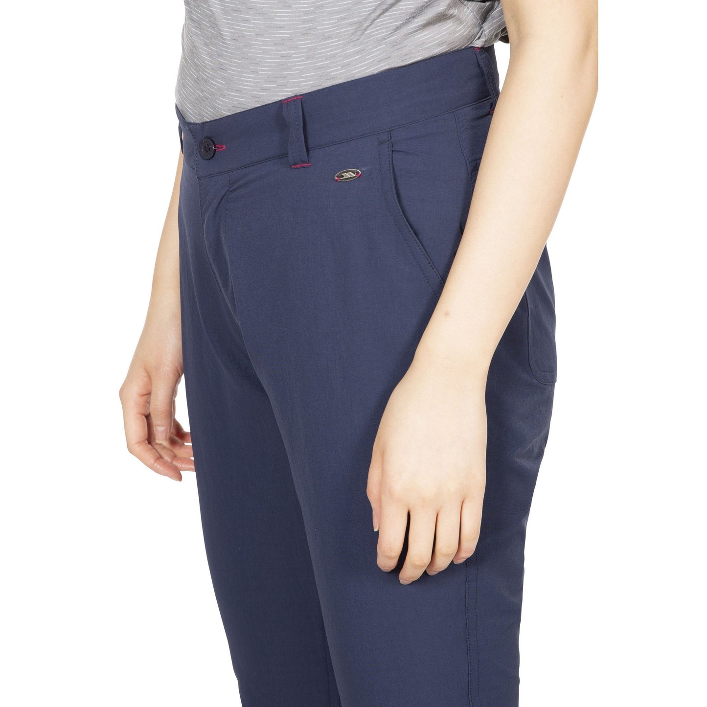 Navy - Lifestyle - Trespass Womens-Ladies Zulu Cropped Trousers