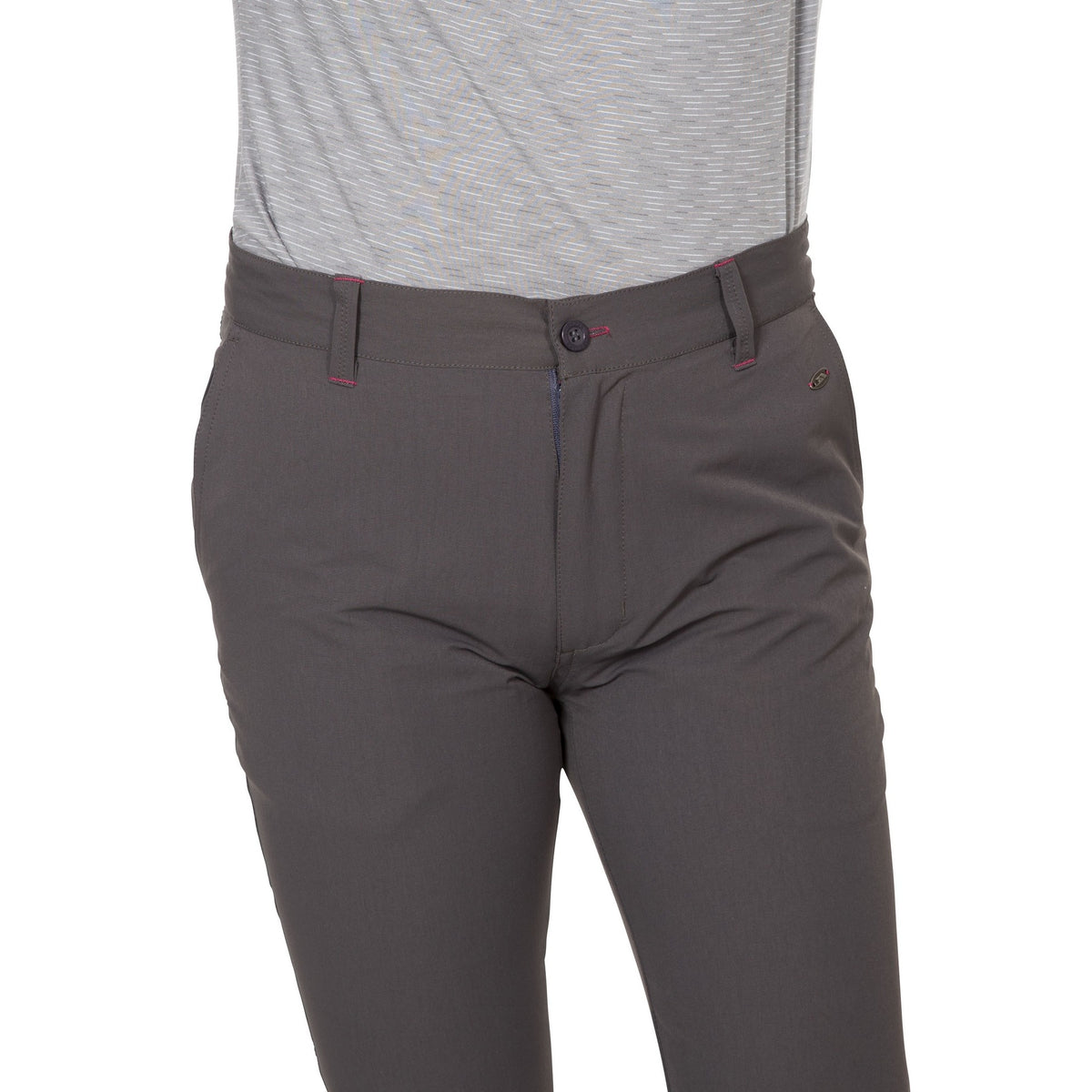 Dark Grey - Back - Trespass Womens-Ladies Zulu Cropped Trousers