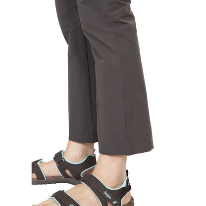 Dark Grey - Lifestyle - Trespass Womens-Ladies Zulu Cropped Trousers