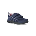 Navy-Pink - Back - Trespass Childrens-Kids Lomaa Touch Fastening Shoes