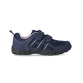 Navy-Pink - Front - Trespass Childrens-Kids Lomaa Touch Fastening Shoes