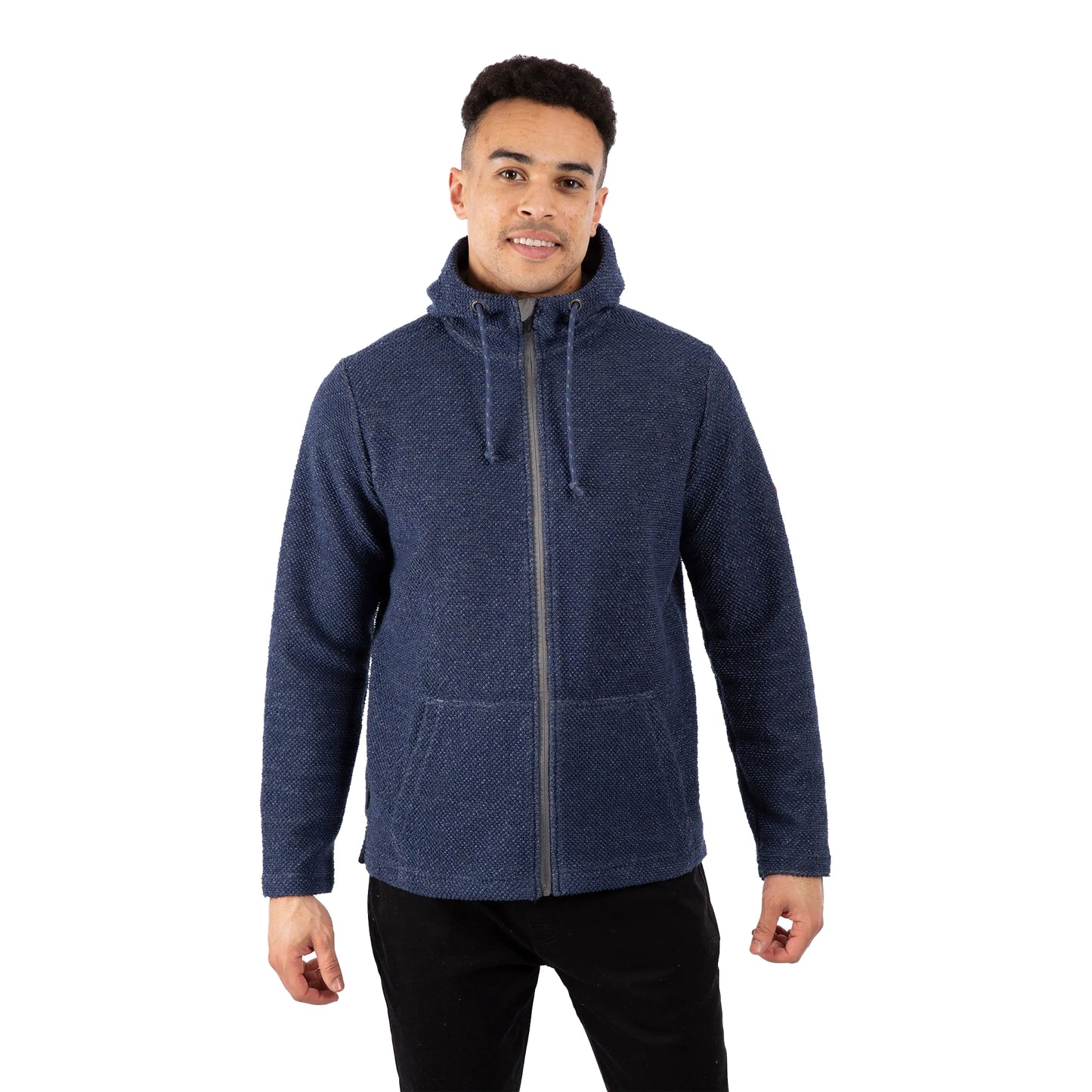 Navy - Side - Trespass Mens Shirt