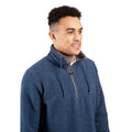 Smokey Blue - Pack Shot - Trespass Mens Falmouthfloss Sweatshirt