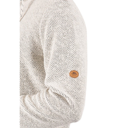 Off White - Pack Shot - Trespass Mens Falmouthfloss Sweatshirt