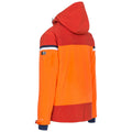 Orange - Back - Trespass Mens Li Softshell Ski Jacket